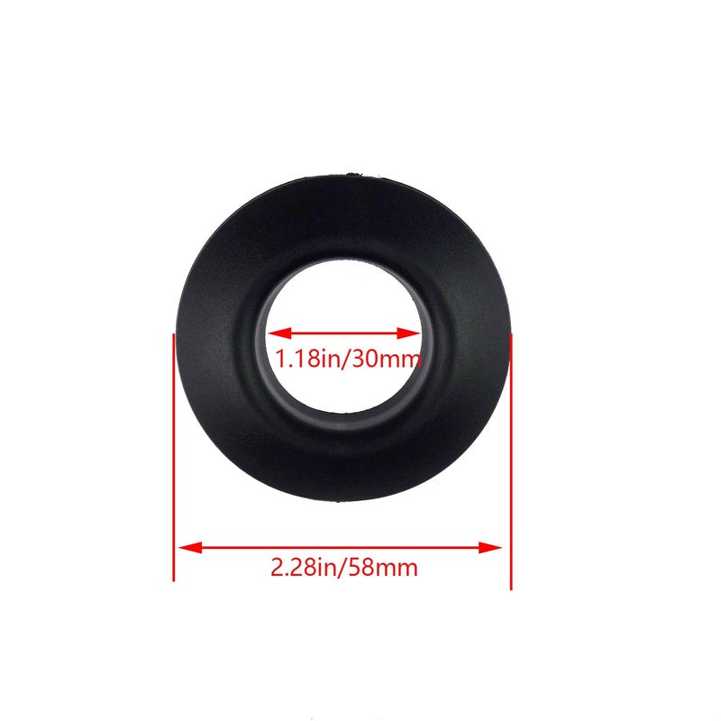 Zelerdo 8 Pack Kayak Paddle Drip Rings for Kayak Canoe Rafting Paddles Shaft - Image 3